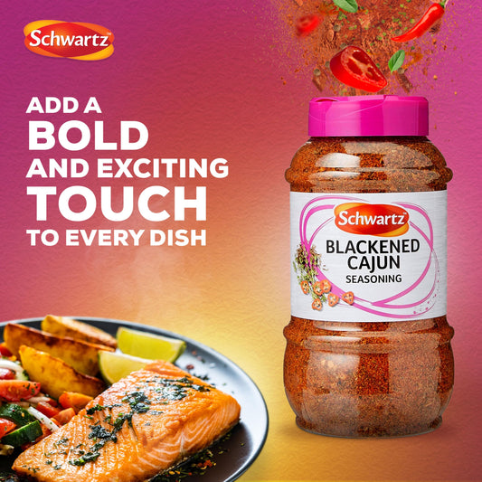 Schwartz Blackened Cajun Seasoning, Cajun Spice Mix, 0.55 kg