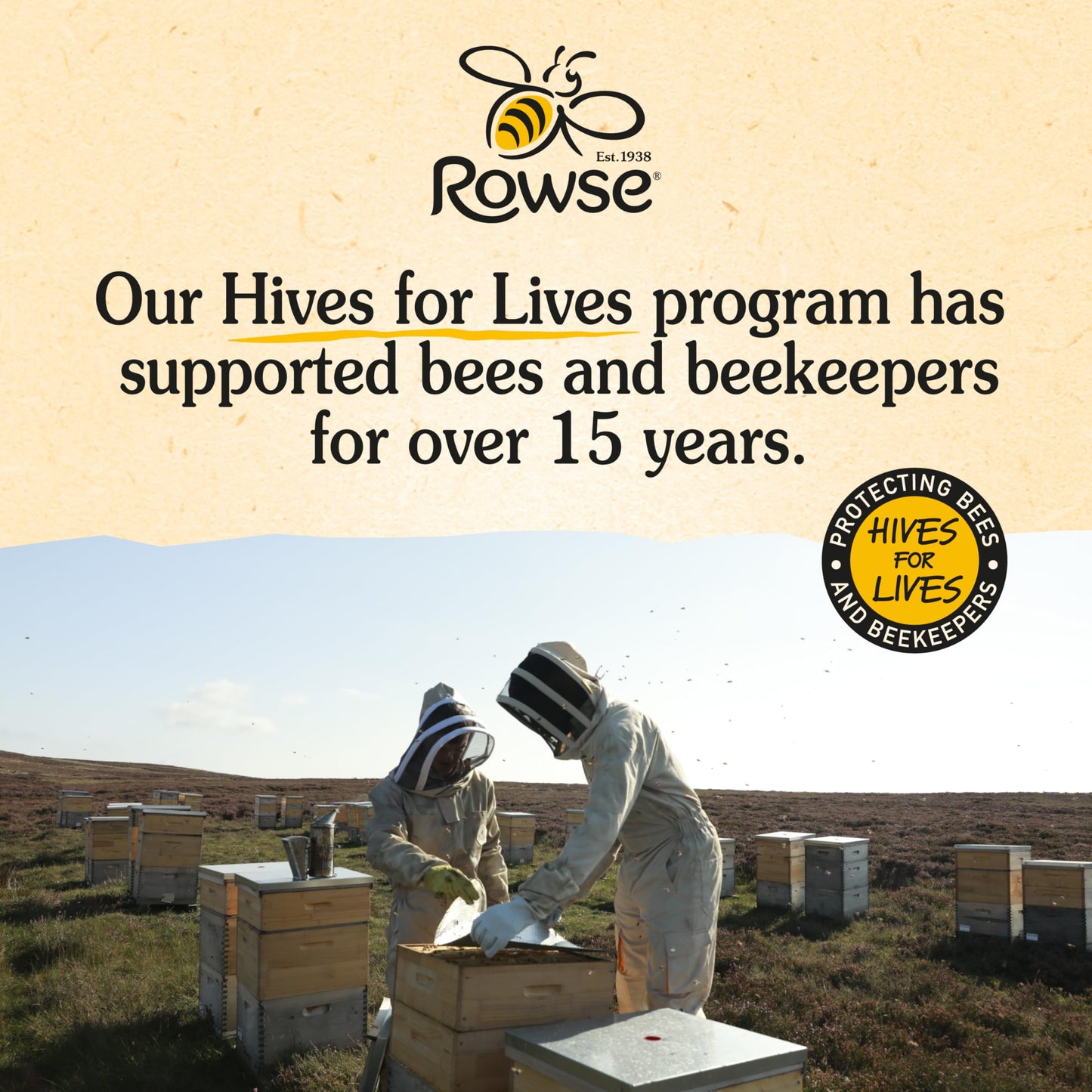 Rowse Blossom Honey Squeezable (1.36kg)