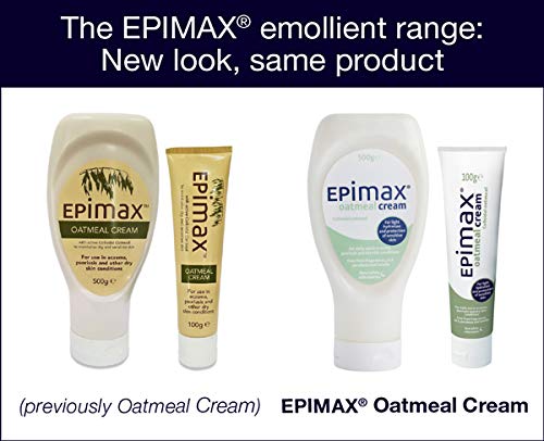 2 x Epimax Oatmeal Cream 500g for Eczema/Psoriasis