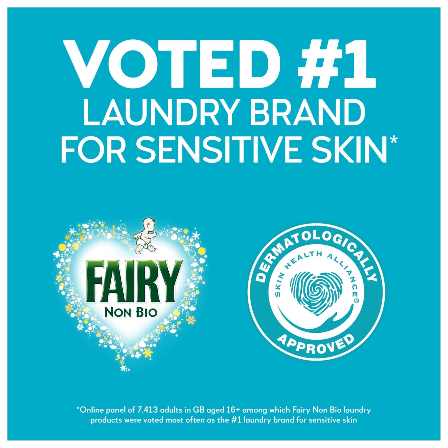 Fairy Non Bio The Big One PODS®, Washing Liquid Laundry Detergent Capasules, 35 Washes, 2X Stain Removal, Huggably Soft For Sensitive Skin