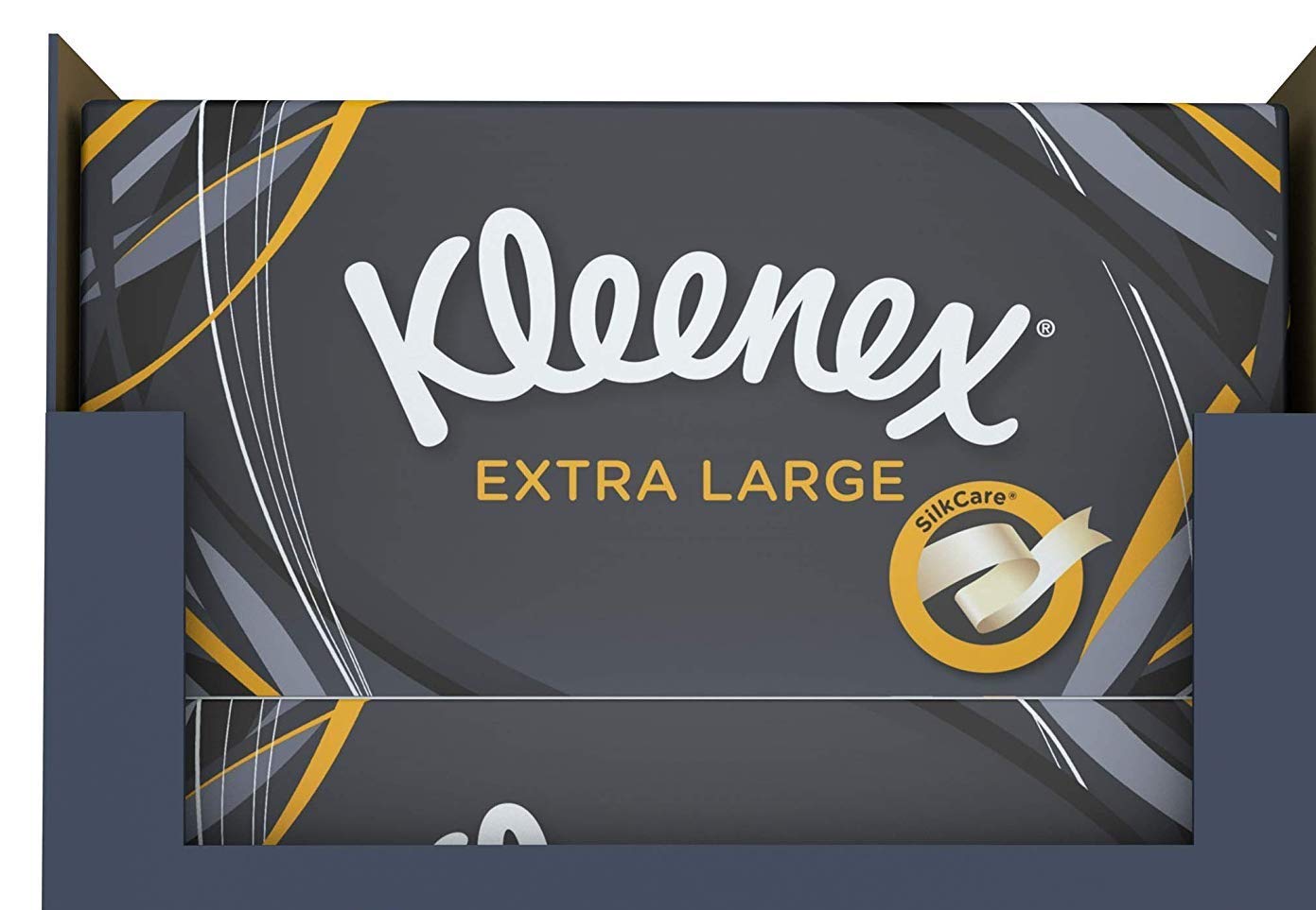 Kleenex Extra Large Single White Handkerchief Tissues Paper 90 x 2 ply Pack Extra Large Box (6)