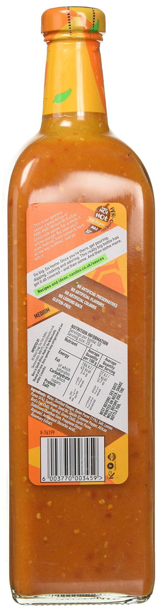 Nando's Peri-Peri Sauce Medium 1 Litre