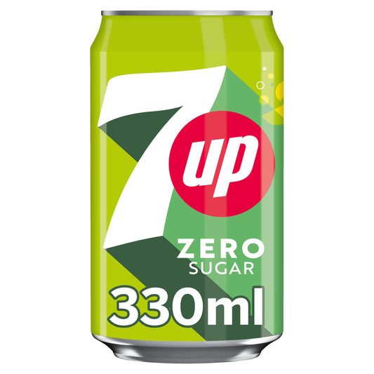 7UP Free, 330 ml (Pack of 24)