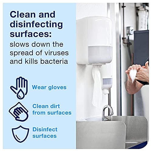 Tork Basic Centrefeed Wiping Paper Blue M2, Cost-Efficient Paper Towels, 6 x 150m, 128107