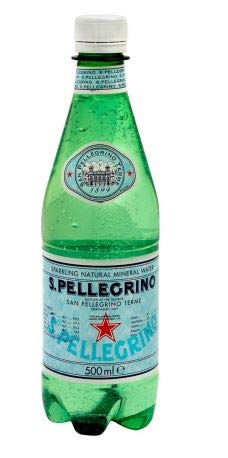 ( 24 Pack ) S. Pellegrino Natural Sparkling Mineral Water 50cl PET