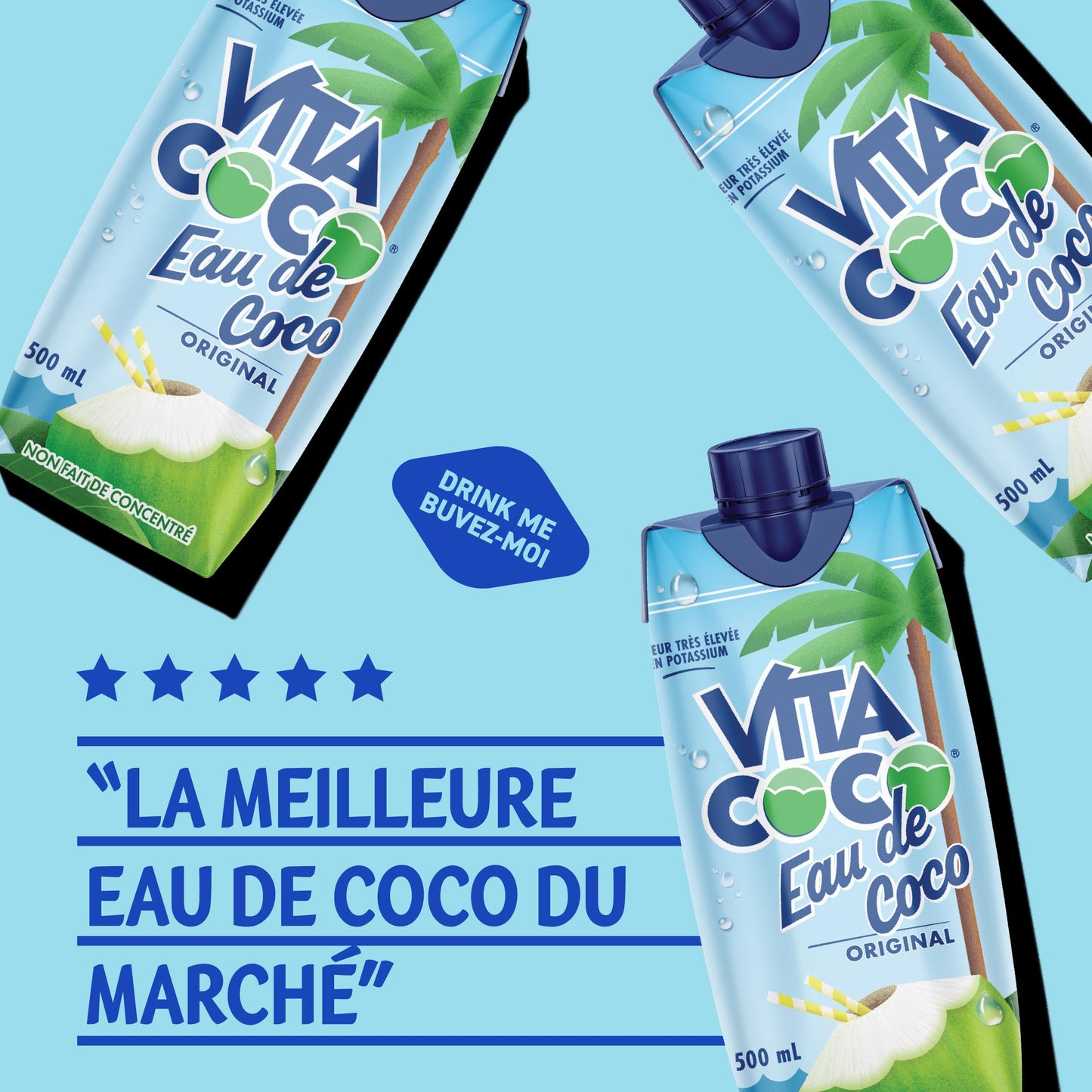 Vita Coco, 500 ml (Pack of 12), Pure, Old