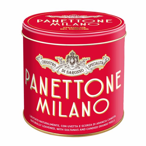 Chiostro Di Saronno Classic Panettone Pack of 1kg, Gifing Tin