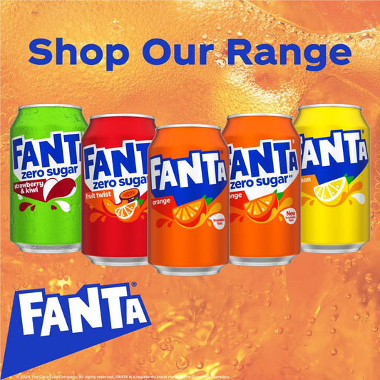 Fanta Can Orange 330 ml (Pack of 24)