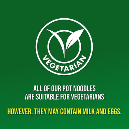 Pot Noodle Chicken & Mushroom Instant Vegetarian Snack