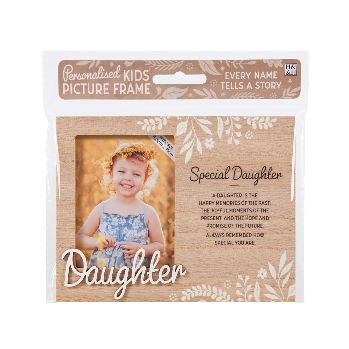 Personalised picture frames