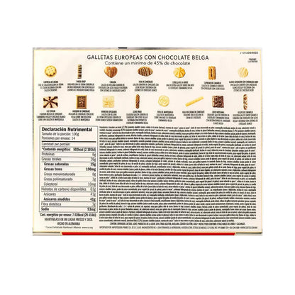 Kirkland Signature European Cookies with Belgian Chocolate - 1.4kg, (Pack of 1)
