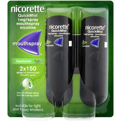 Nicorette QuickMist Mouthspray Duo