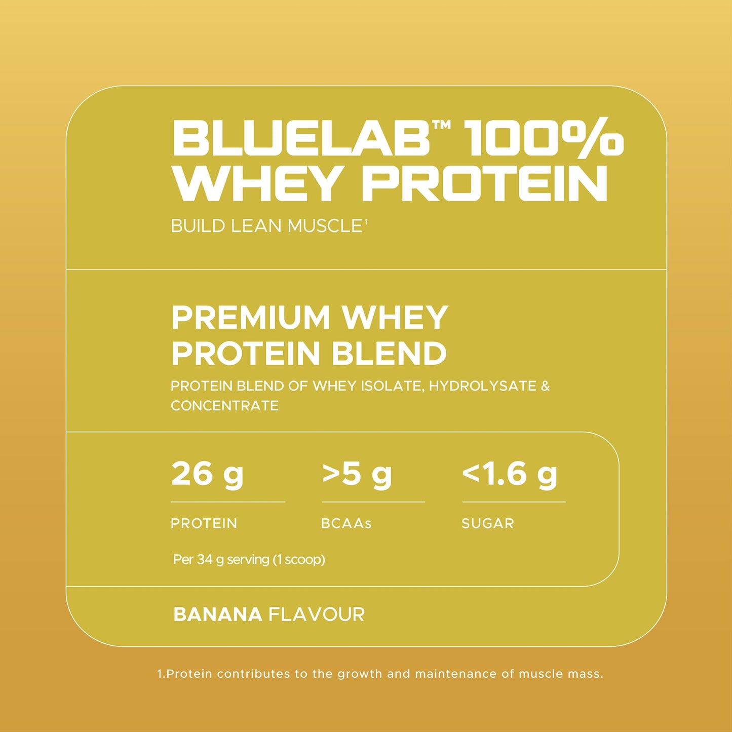 USN Blue Lab Whey Protein Powder