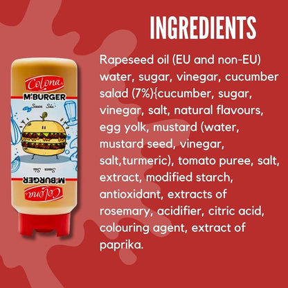 Colona M'Burger Sauce 840g – Rich & Creamy Burger Sauce