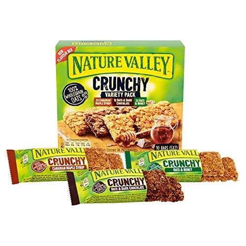 Nature Valley Crunchy Granola Bars Variety, Pack of 40 Bars