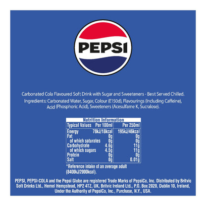 Pepsi Regular Cola , 24 x 330ml