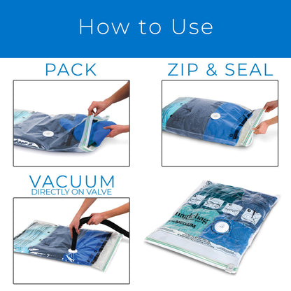 Magicbag 15 Pack Magic Bag Space Bag 4 Size Storage Bags