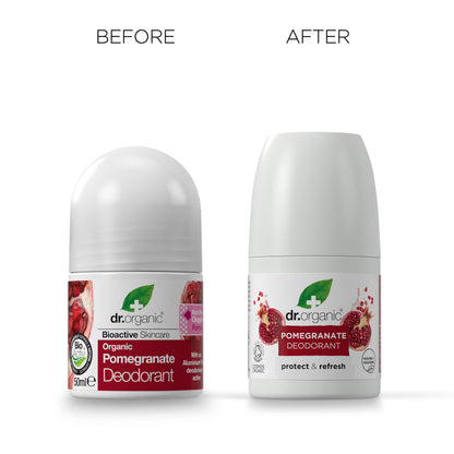 Dr Organic Manuka Honey Deodorant, Aluminium Free, Mens, Womens, Natural, Vegetarian, Cruelty-Free, Paraben & SLS-Free, Organic, 50ml, Packaging may vary