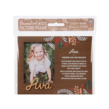 Personalised picture frames