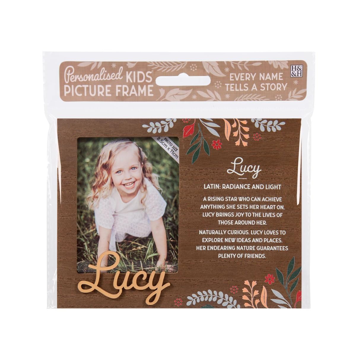 Personalised picture frames