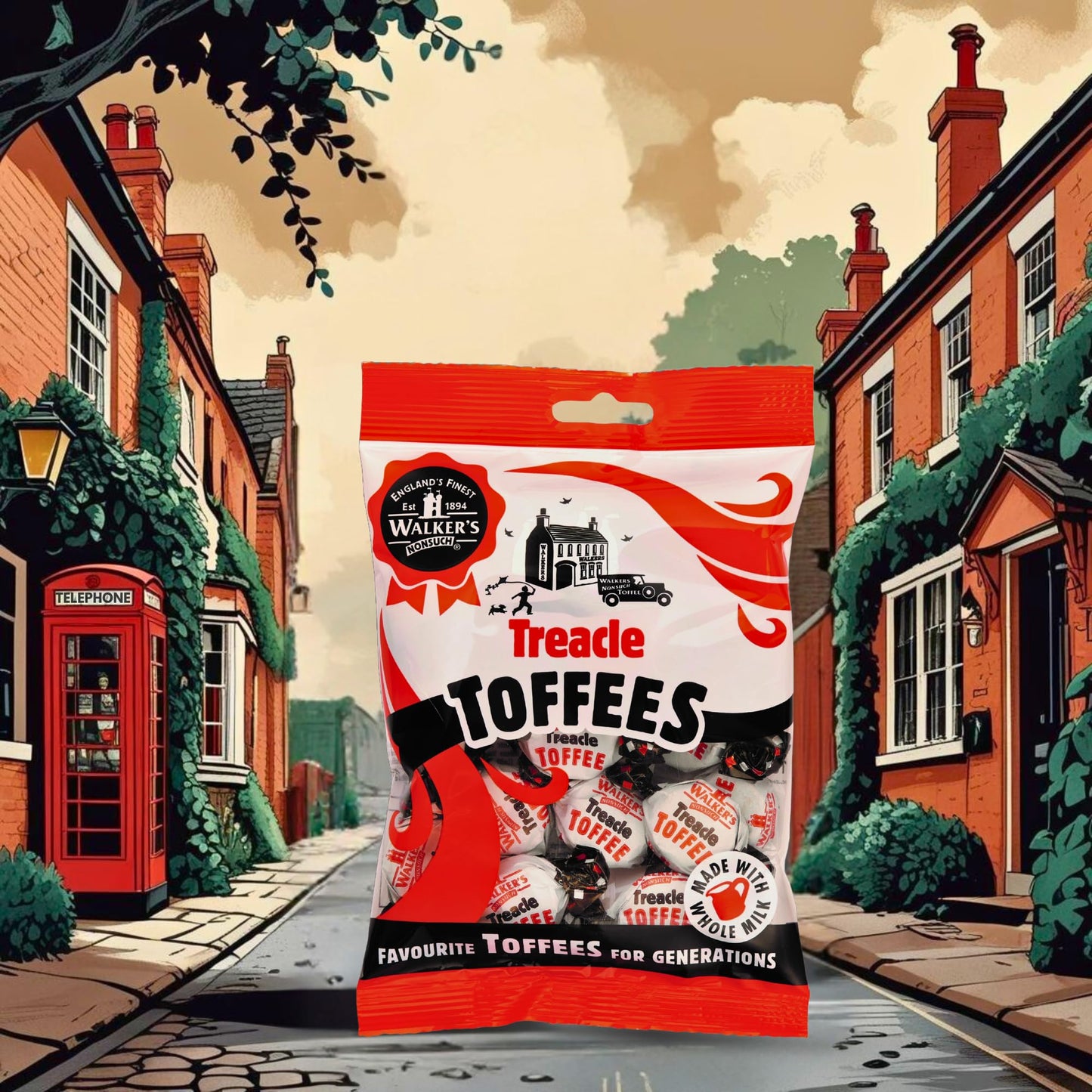 Walkers Treacle Toffee - 3 x 150gm