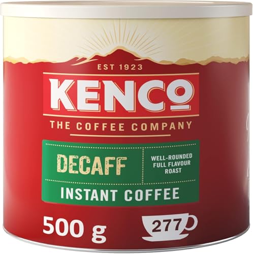 Kenco Decaf Instant Coffee 500g (Pack of 2)