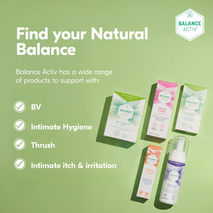 Balance Activ BV Gel, Bacterial Vaginosis Treatment for Women, Works Naturally to Rapidly Relieve Symptoms of Unpleasant Odour, Discomfort & Discharge Associated with BV