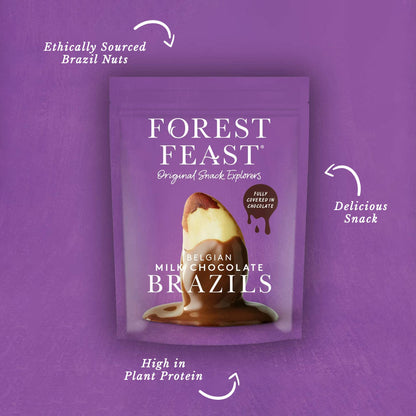 FOREST FEAST, Signature Chocolate Nuts, Natural Protein and Fibre, Vegetarian