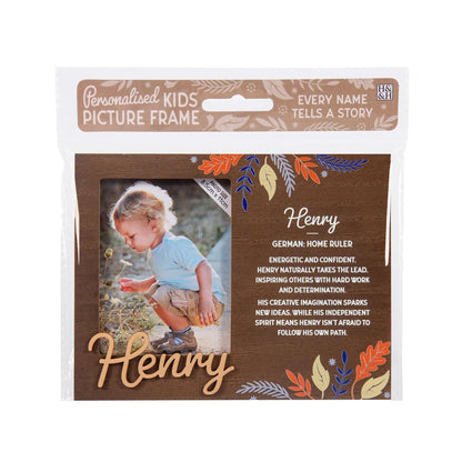 Personalised picture frames