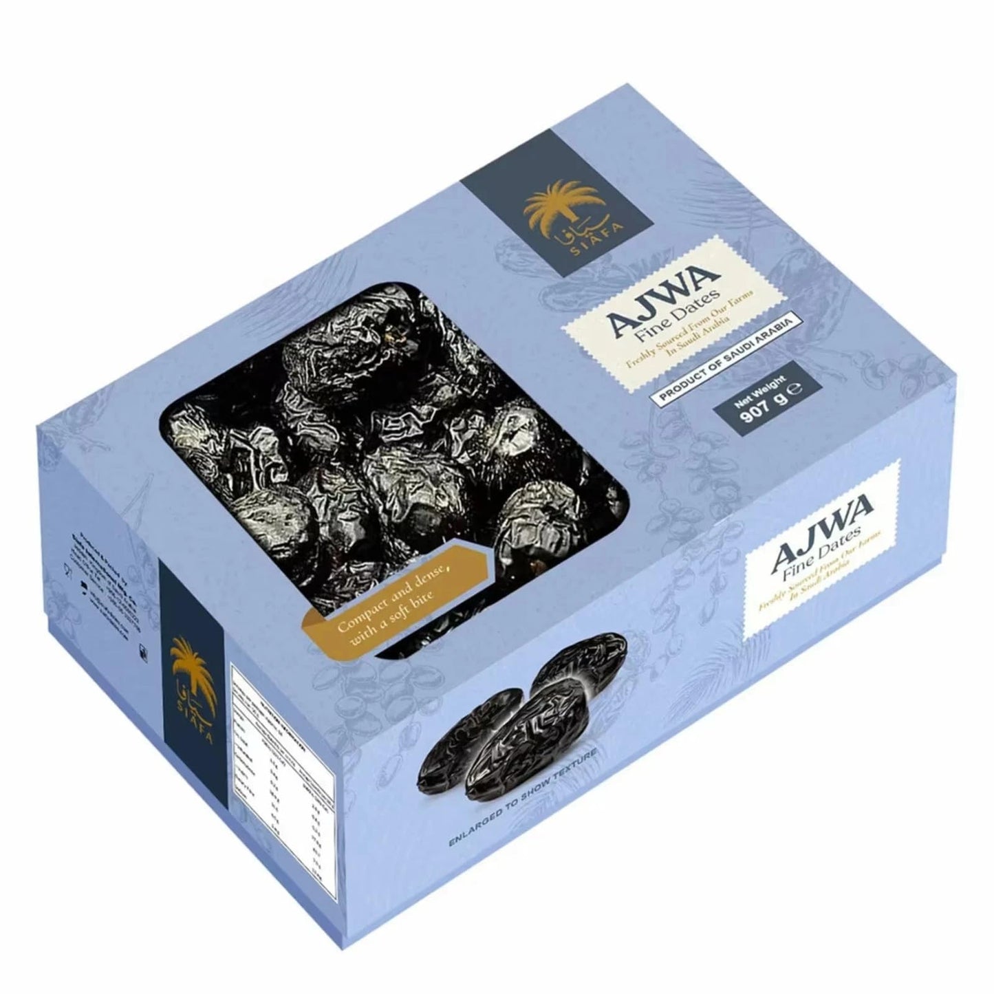 Siafa Ajwa Premium Dates From Saudi Arabia, 907g