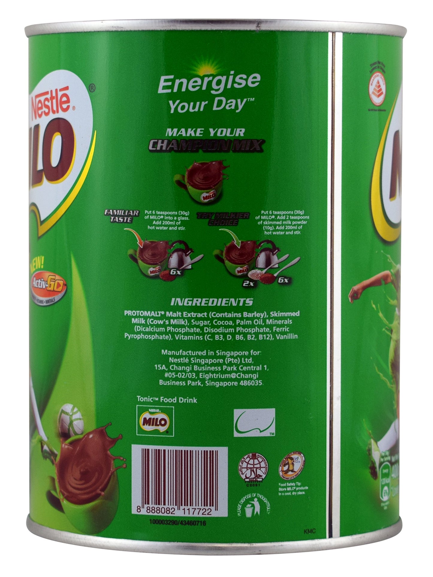 Nestle Milo Drink - 3 x 400gm