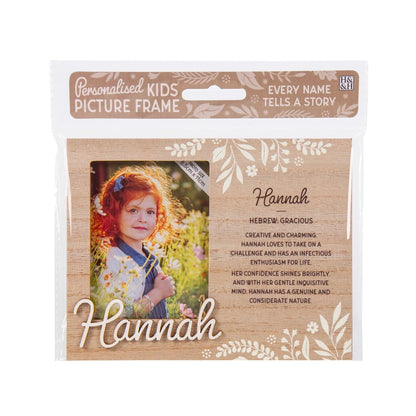 Personalised picture frames