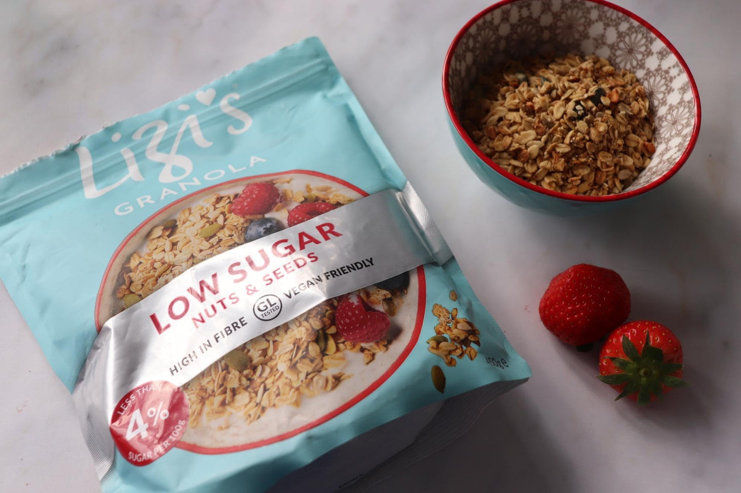 Lizi's Low Sugar Nuts & Seeds Granola 400g