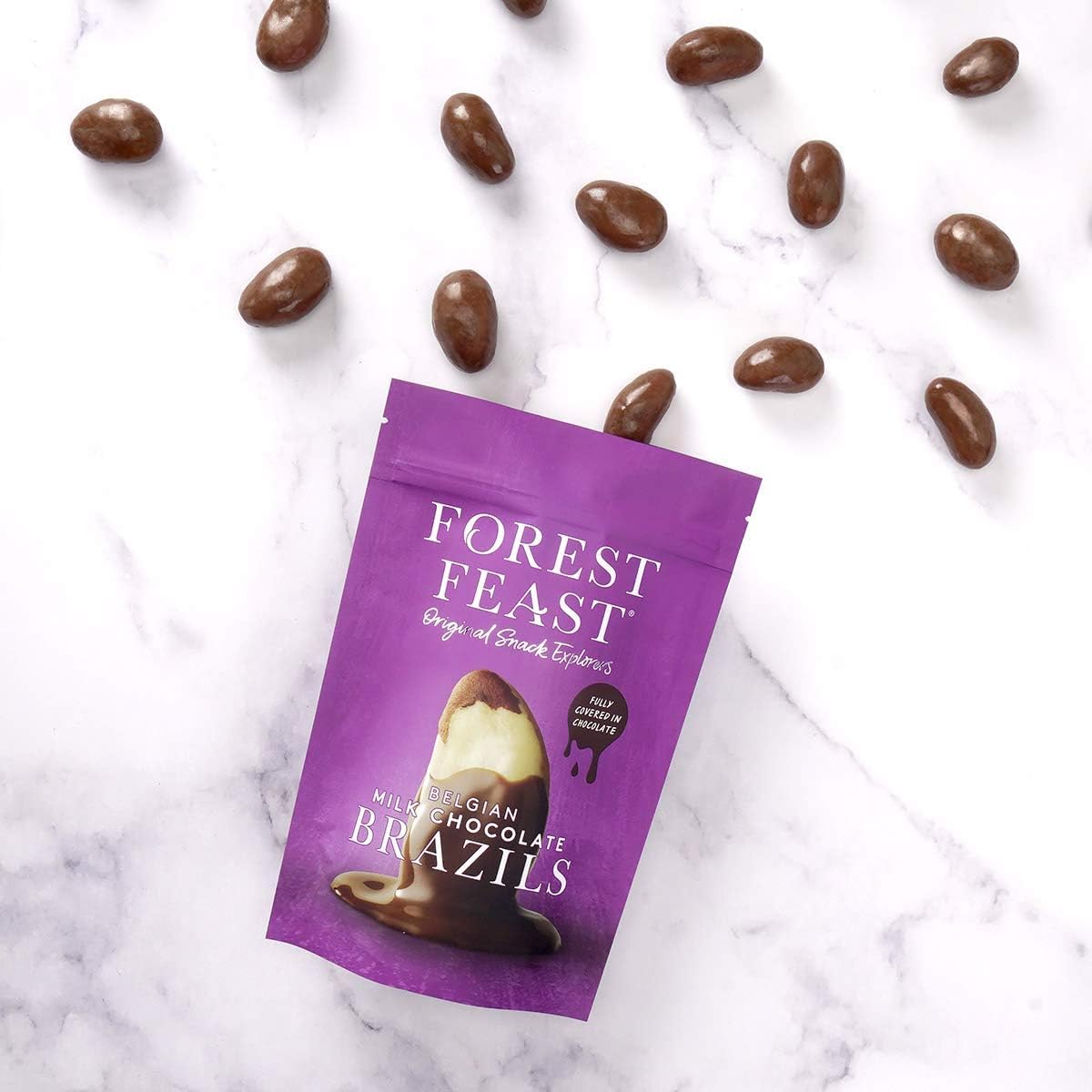 FOREST FEAST Belgian Chocolate Brazil Nuts