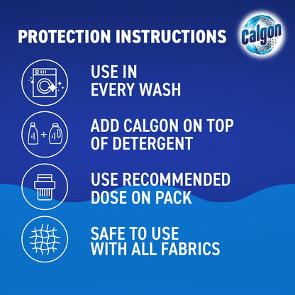Calgon 4-in-1 Washing Machine Cleaner and Water Softener Tablets