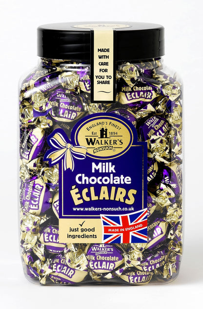 Walkers Nonsuch Milk Chocolate Eclairs Jar 1.25Kg