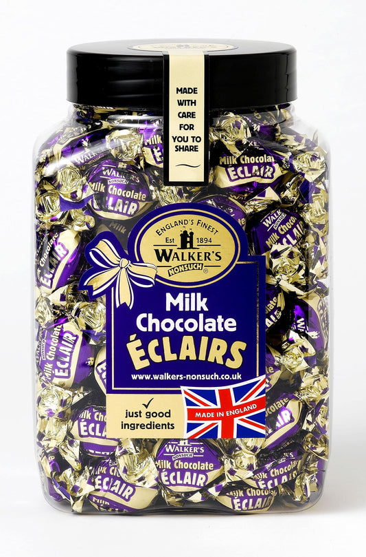 Walkers Nonsuch Milk Chocolate Eclairs Jar 1.25Kg