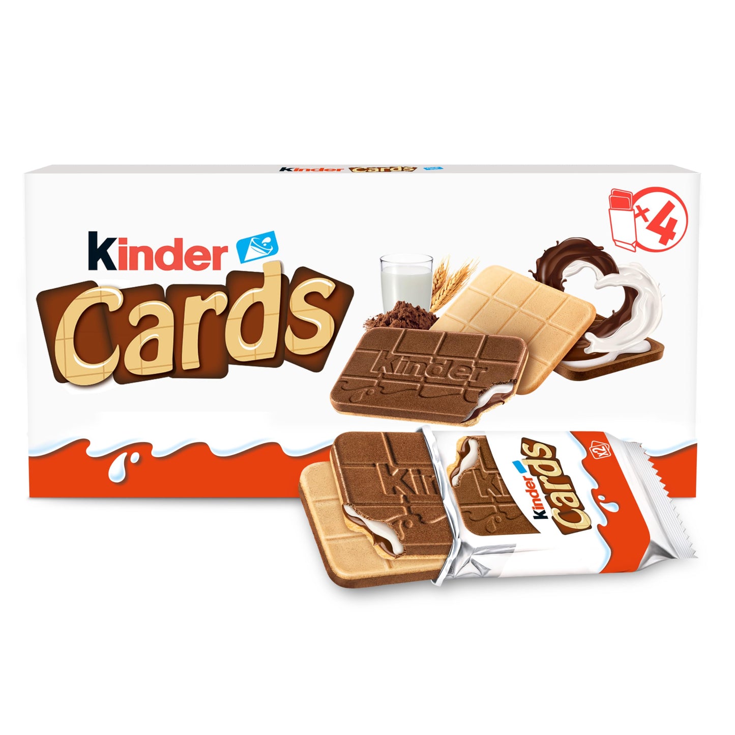 Kinder Cards and Milk Wafers