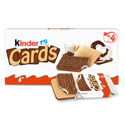 Kinder Cards and Milk Wafers