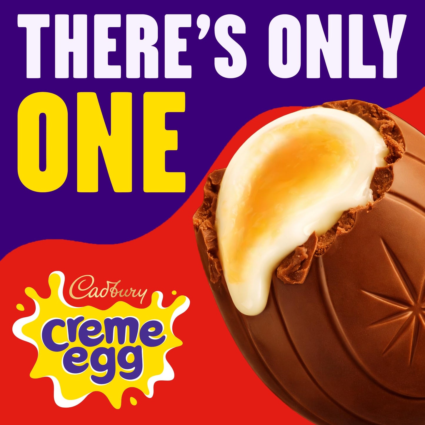 Cadbury Milk Chocolate Creme Eggs, Bulk Pack, Perfect for Easter Egg Hunts, 40 g (Pack of 48)