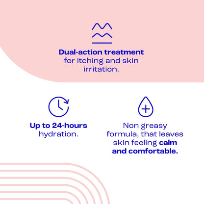 E45 Itch Relief Cream 500g – Treatment for Eczema, Dry Skin, Dermatitis and Itchy Skin – Instant 24-Hour Hydration with Urea for Moisture Retention - Perfume free and dermatologically tested