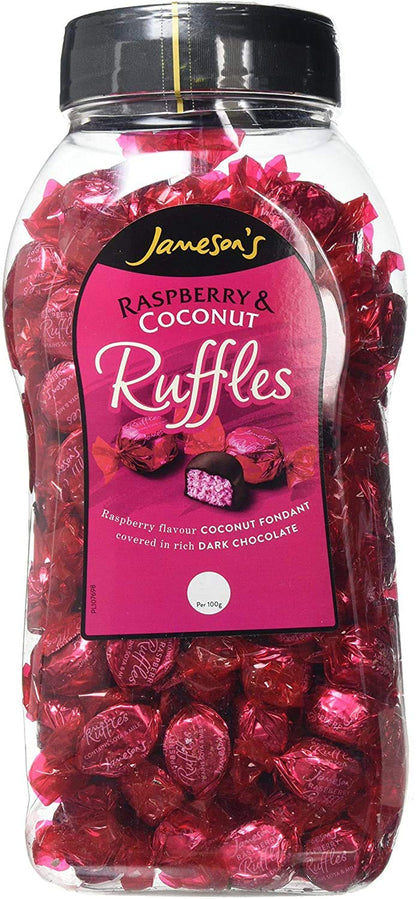 1 X JAMESONS RASPBERRY RUFFLES JAR 1.5kg | 1 PACK BUNDLE