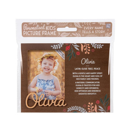 Personalised picture frames