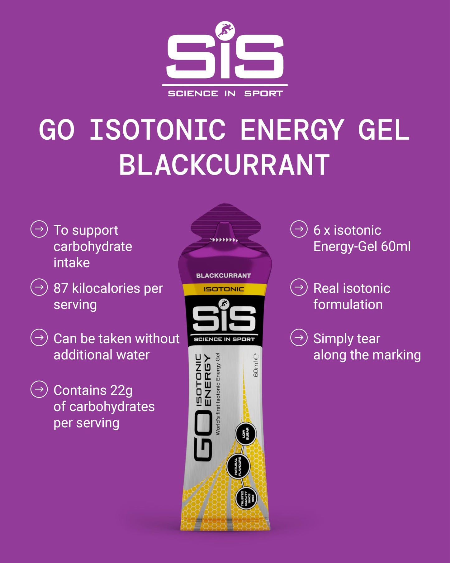 Science in Sport GO Isotonic Energy Gel