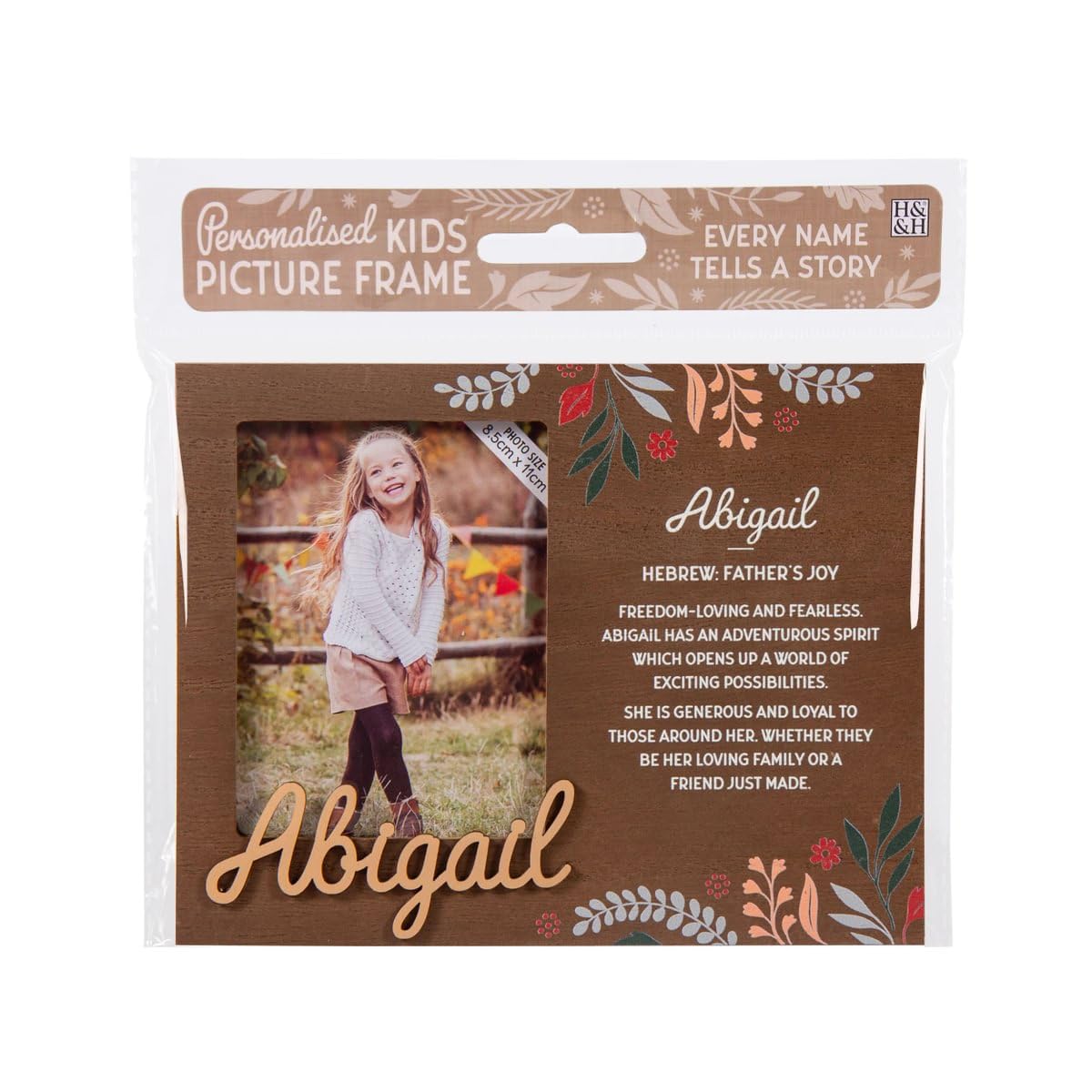 Personalised picture frames