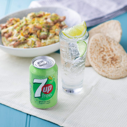 7UP Free, 330 ml (Pack of 24)