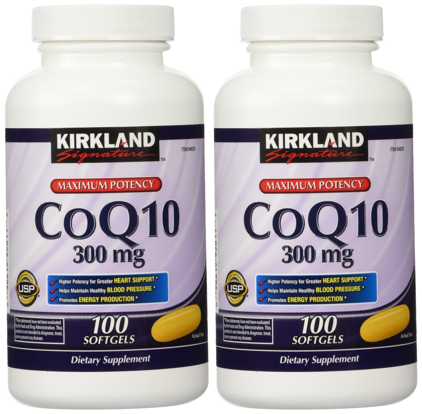 Kirkland Signature CoQ10 300 mg, 200 Softgels by Kirkland Signature