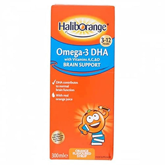 HALIBORANGE Omega 3 Syrup 300ML