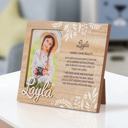 Personalised picture frames