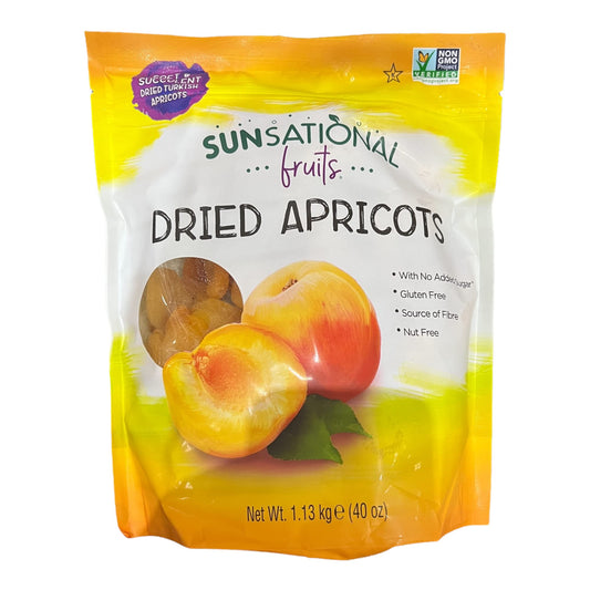 Sunsational Fruits Dried Apricots, 1.36kg